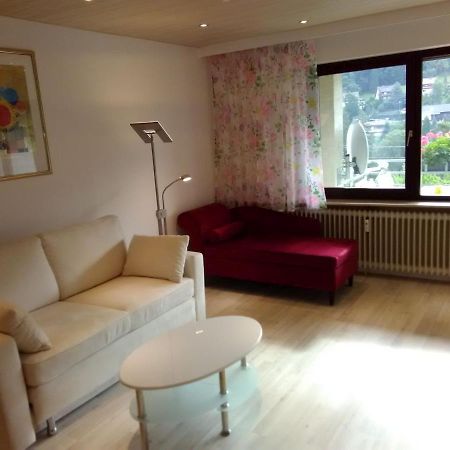 Ferienwohnung Talblick Mit Schwimmbad Bad Wildbad Bagian luar foto